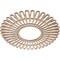 Ekena Millwork Cornelius Wood Fretwork Pierced Ceiling Medallion, Alder, 22"OD x 8 1/8"ID x 1/4"T CMWP22X0250CRAL - alternate 2